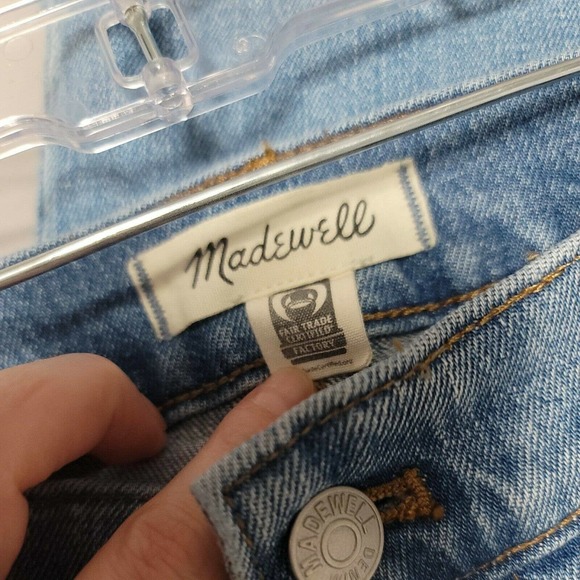 Madewell Women's The Perfect Vintage Jean Light Wash Denim Size: 32 GUC - Picture 6 of 10